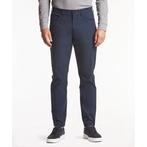 Men's Navy Chinos - Classic Straight Fit